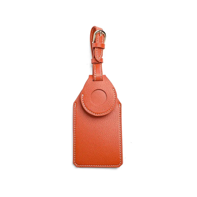 Luggage Tag Tracker Protective Cover PU PVC Travel Case Holder