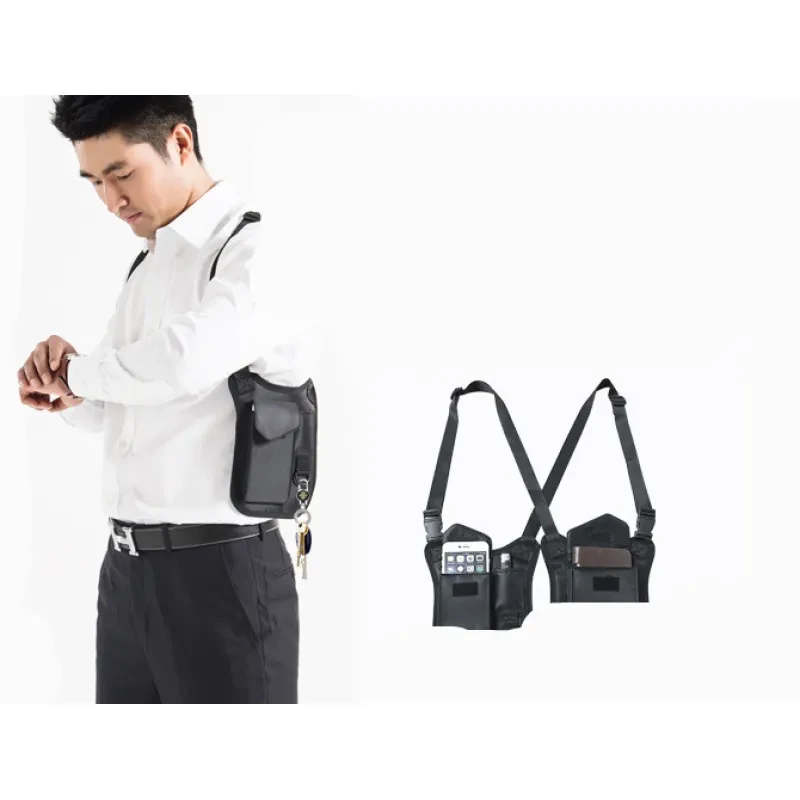 Security Hidden Armpit Bag – Concealed Wool Shoulder Pouch
