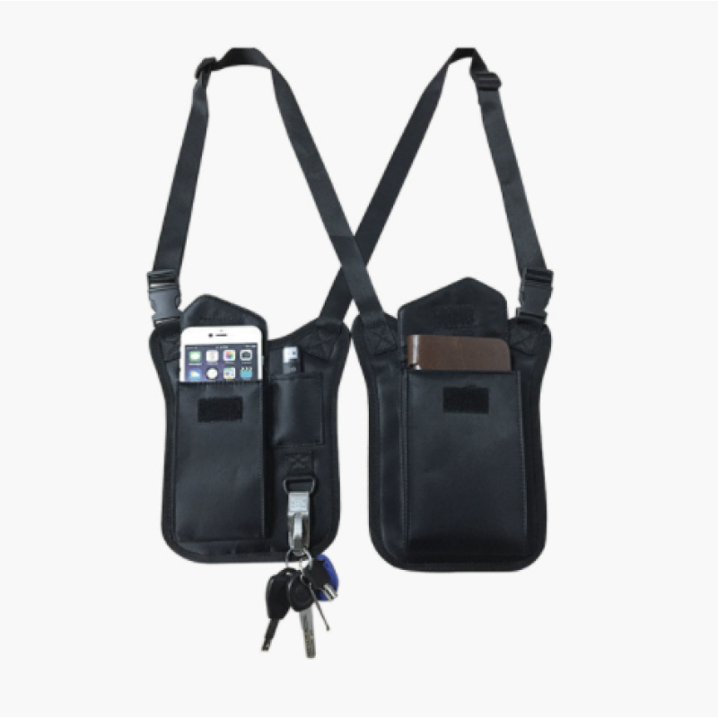 Security Hidden Armpit Bag – Concealed Wool Shoulder Pouch