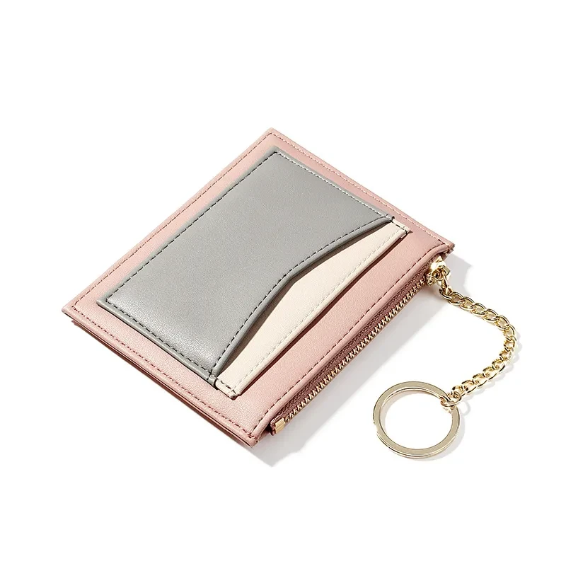 Stitching Ladies Zipper Wallet – Multi-Card Coin Purse
