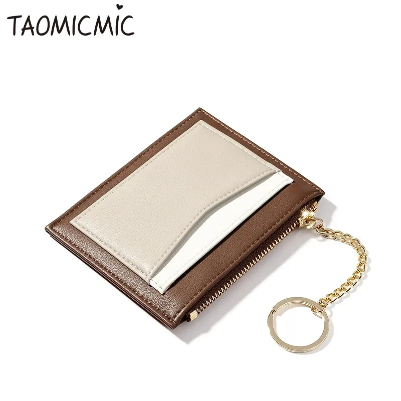 Stitching Ladies Zipper Wallet – Multi-Card Coin Purse