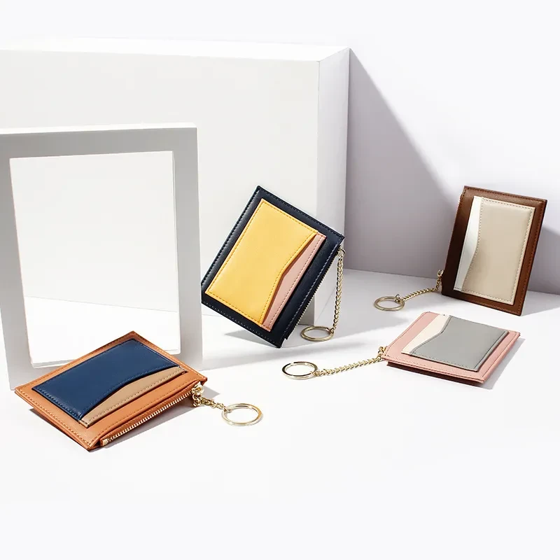 Stitching Ladies Zipper Wallet – Multi-Card Coin Purse