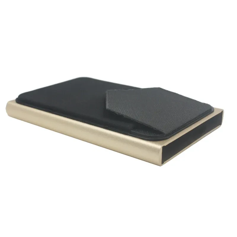 Automatic Pop-Up RFID Card Holder – Slim Aluminum Wallet