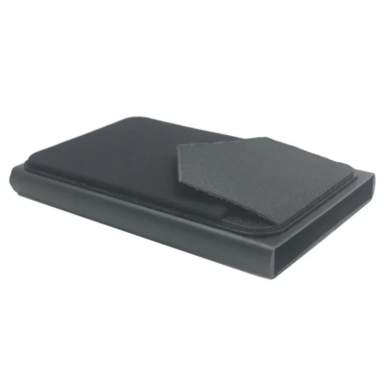 Automatic Pop-Up RFID Card Holder – Slim Aluminum Wallet