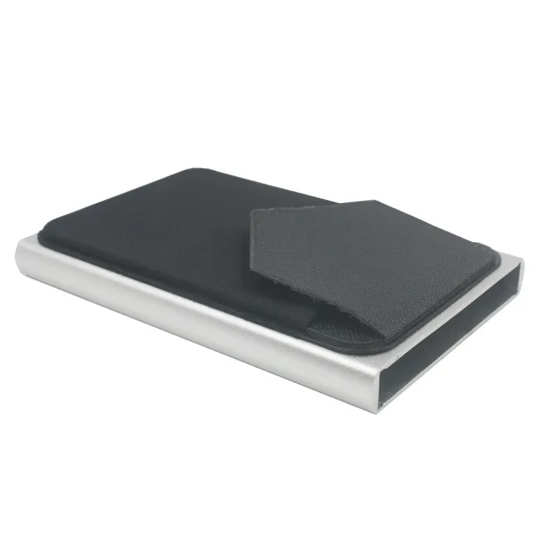 Automatic Pop-Up RFID Card Holder – Slim Aluminum Wallet