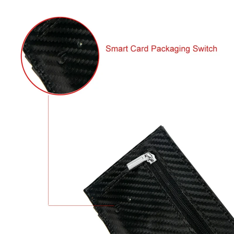 Bluetooth Anti-Lost Leather Wallet – Smart Anti-Theft Card Holder