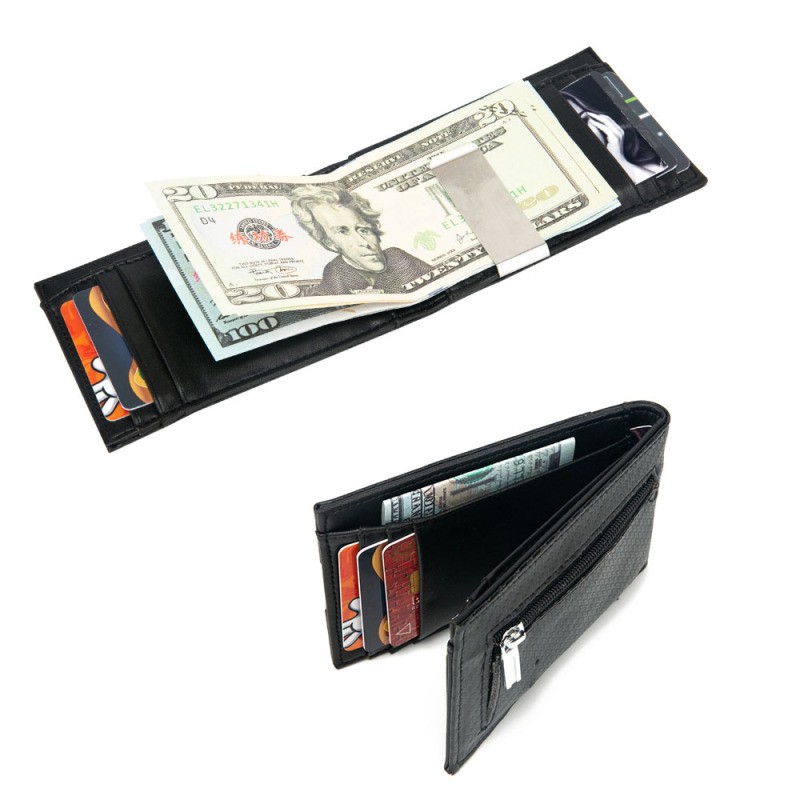 Bluetooth Anti-Lost Leather Wallet – Smart Anti-Theft Card Holder