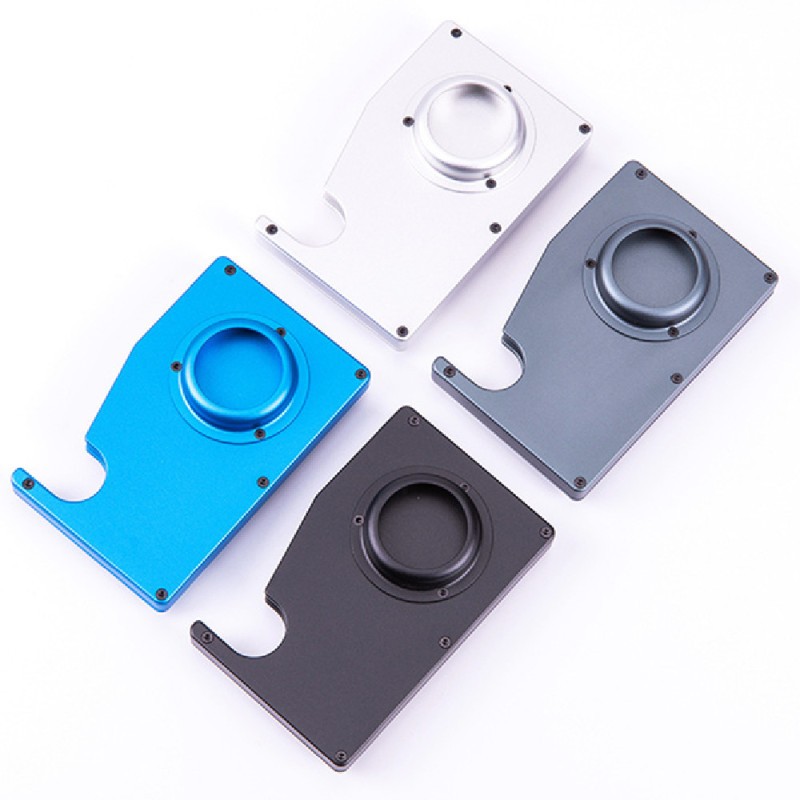 RFID Anti-Theft Metal Card Holder – AirTag Slot & Tracker Ready