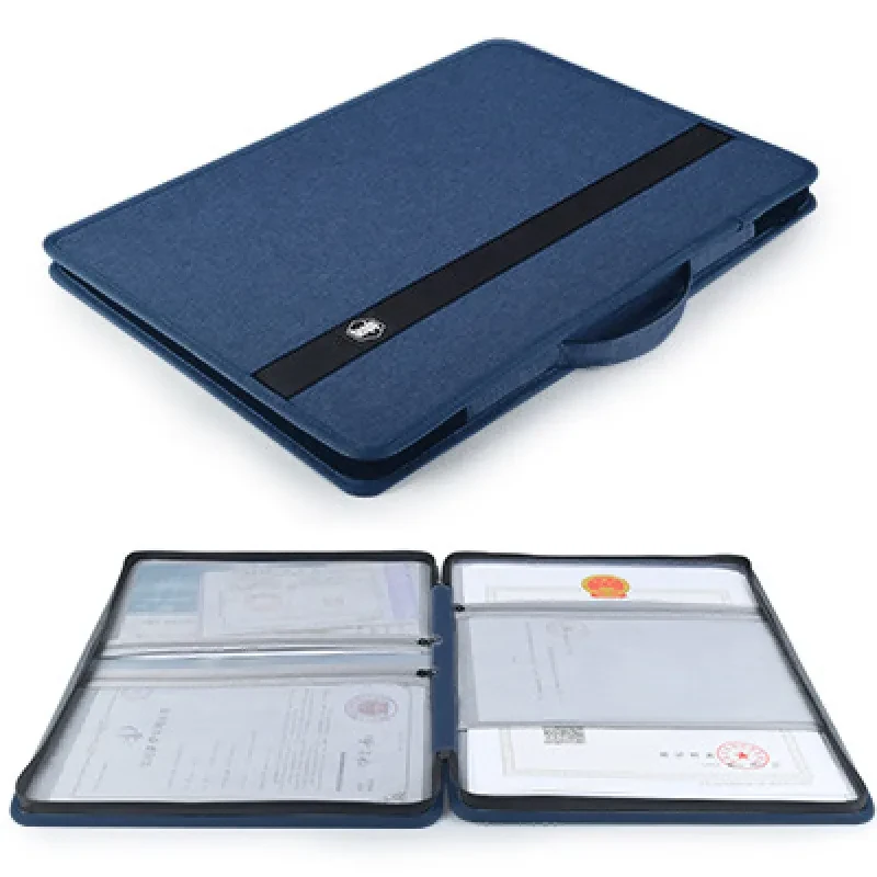 Three-in-One Business License Storage Bag – Oxford Card Holder