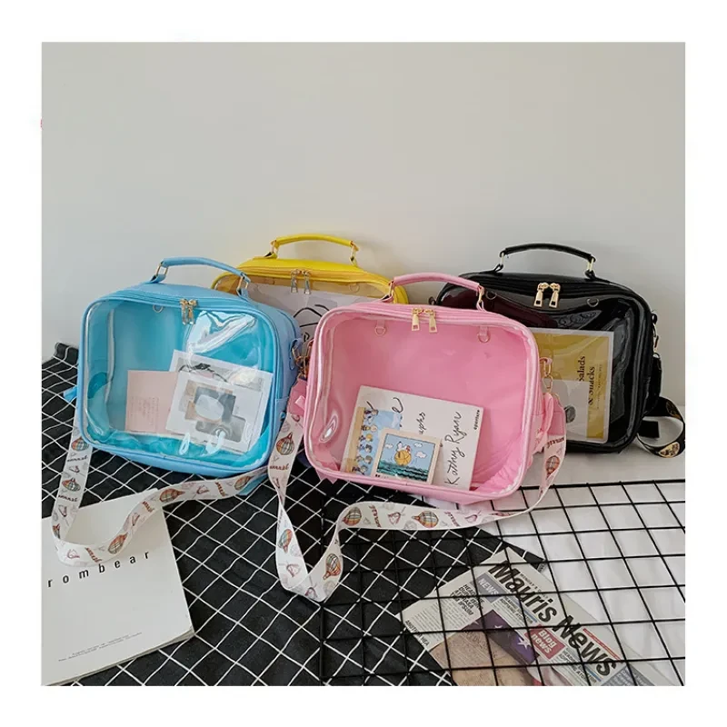 Sweet Jelly Transparent Backpack – Cute PVC School & Travel Bag
