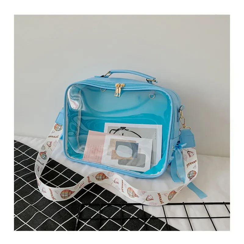 Sweet Jelly Transparent Backpack – Cute PVC School & Travel Bag