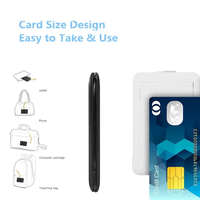 All-in-One Survival Card with Data Cables & Wireless Charging β M7