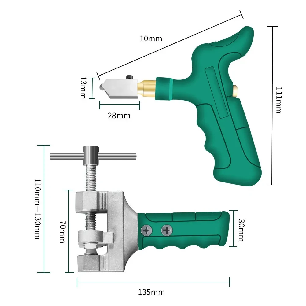 Portable Handheld Glass & Tile Cutter