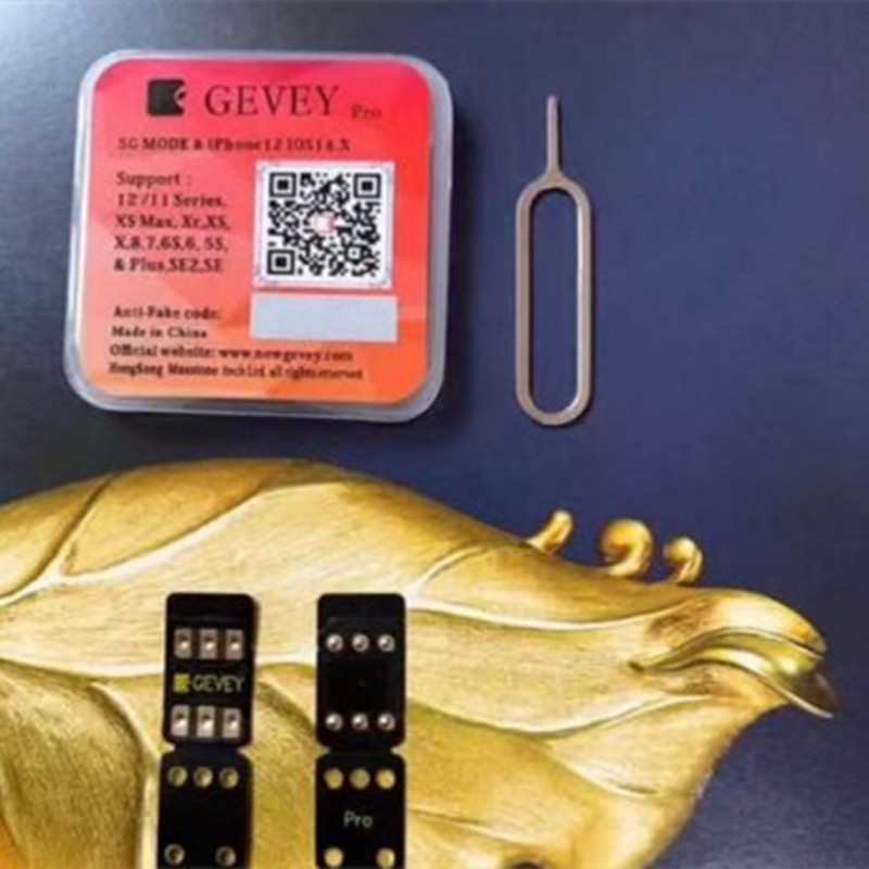 Gevey SIM Unlock Sticker – iPhone 6S to 15PM Series Bypass Tool