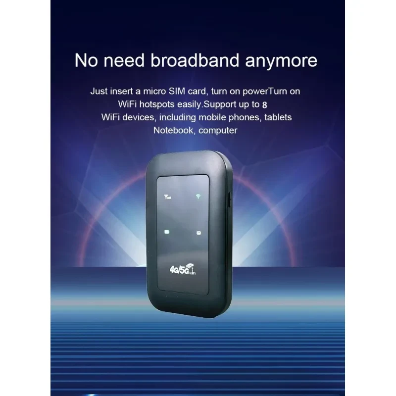 H808 4G USB Portable WiFi Router – 150Mbps Mobile Network Card