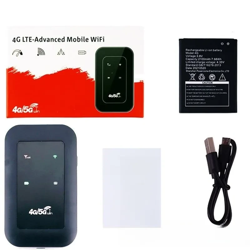 H808 4G USB Portable WiFi Router – 150Mbps Mobile Network Card