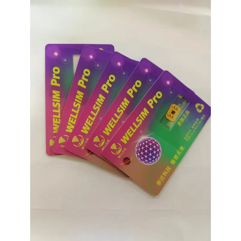 WELLSIM Unlock Card Sticker – iPhone 6S to 14PM SIM Bypass Tool