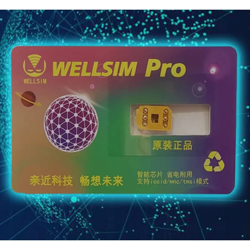 WELLSIM Unlock Card Sticker – iPhone 6S to 14PM SIM Bypass Tool