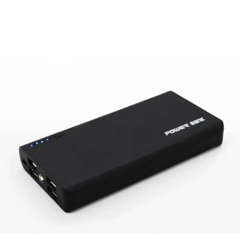DIY Power Bank Case for 6x18650 Batteries – 5V/2A Output, Dual USB Portable Charger Housing Kit with Circuit Board, LED Display – Soldering Required (Batteries Not Included)
