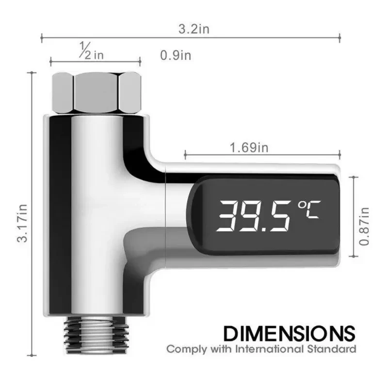LED Digital Shower Thermometer