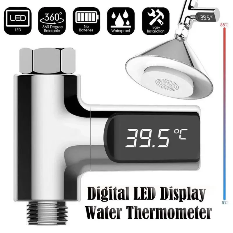 LED Digital Shower Thermometer