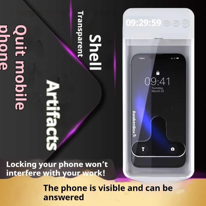 Phone Lock Box with Timer – Anti-Addiction Tool for Kids & Adults