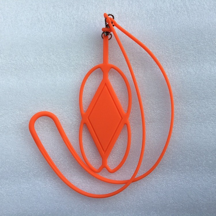 Universal Silicone Phone Cover with Lanyard – Hands-Free Holder