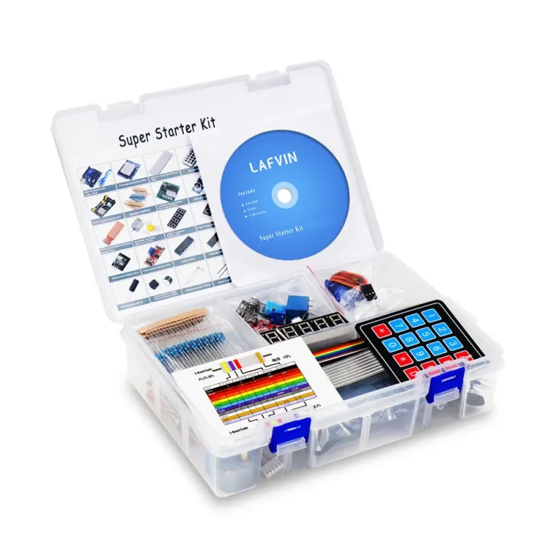 LAFVIN Arduino R3 Super Starter Kit – 60+ Components & Tutorial