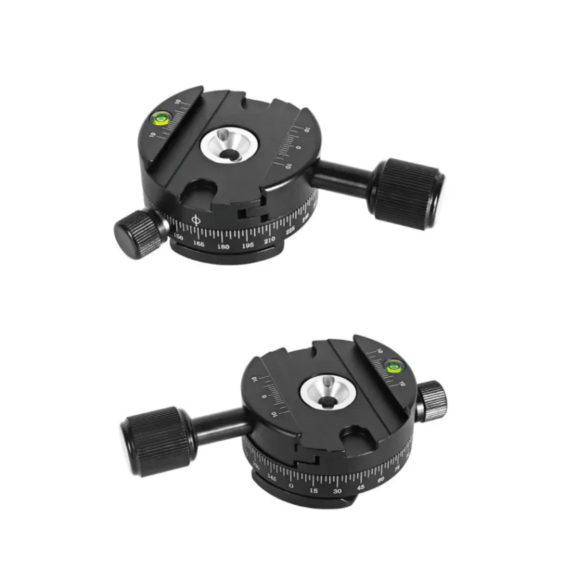 Quick Release Tripod Mount – 1/4 Inch Aluminum Alloy Panoramic Plate