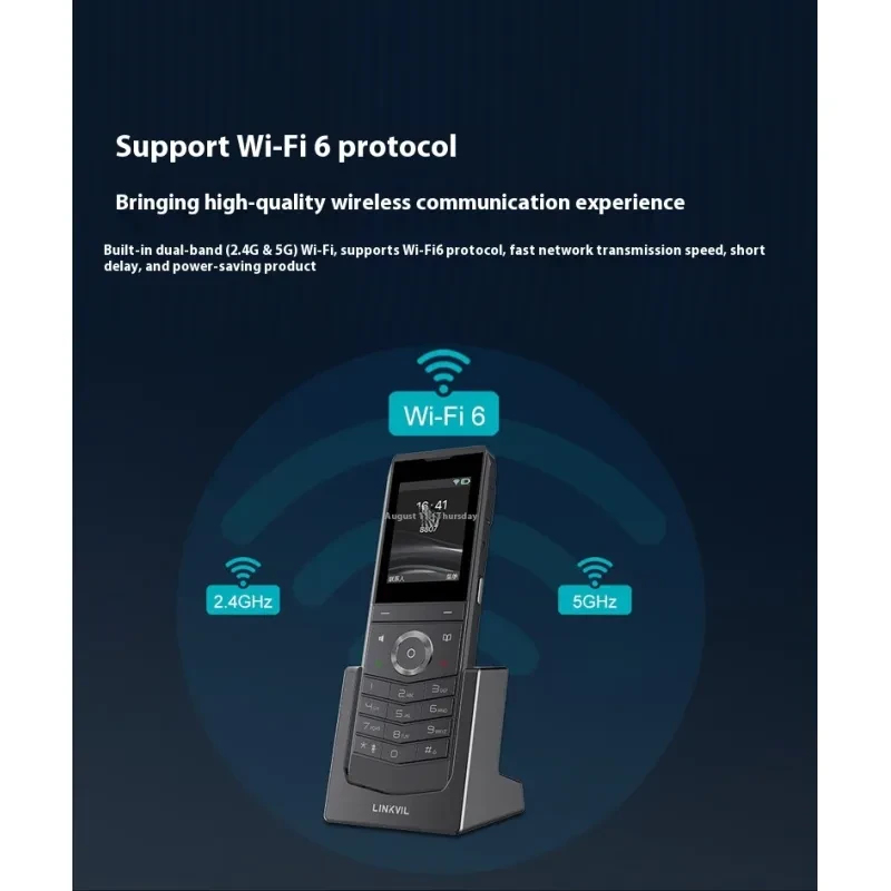Portable WiFi Wireless Landline – Location Phone with 11900mAh Battery