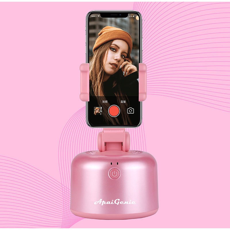360° Smart Phone Stabilizer – Auto Tracking PTZ for Live & Selfies