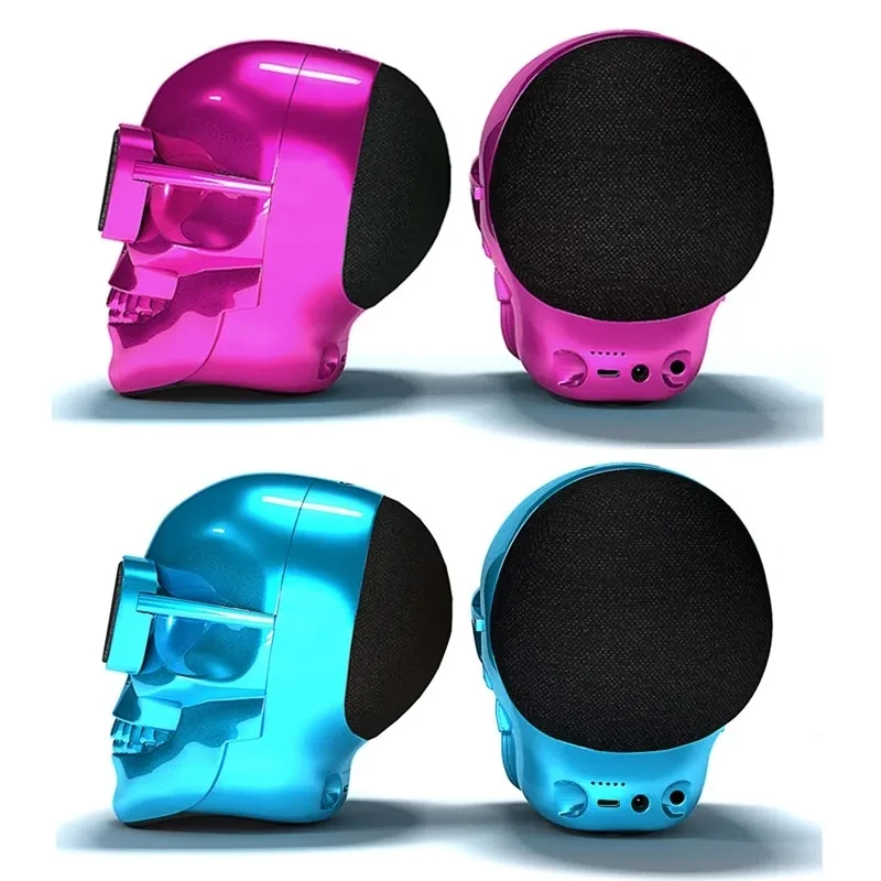Skull Bluetooth Speaker – Wireless, Loud & Rechargeable (Limited Edition)
