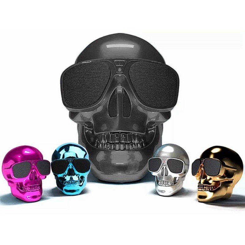 Skull Bluetooth Speaker – Wireless, Loud & Rechargeable (Limited Edition)