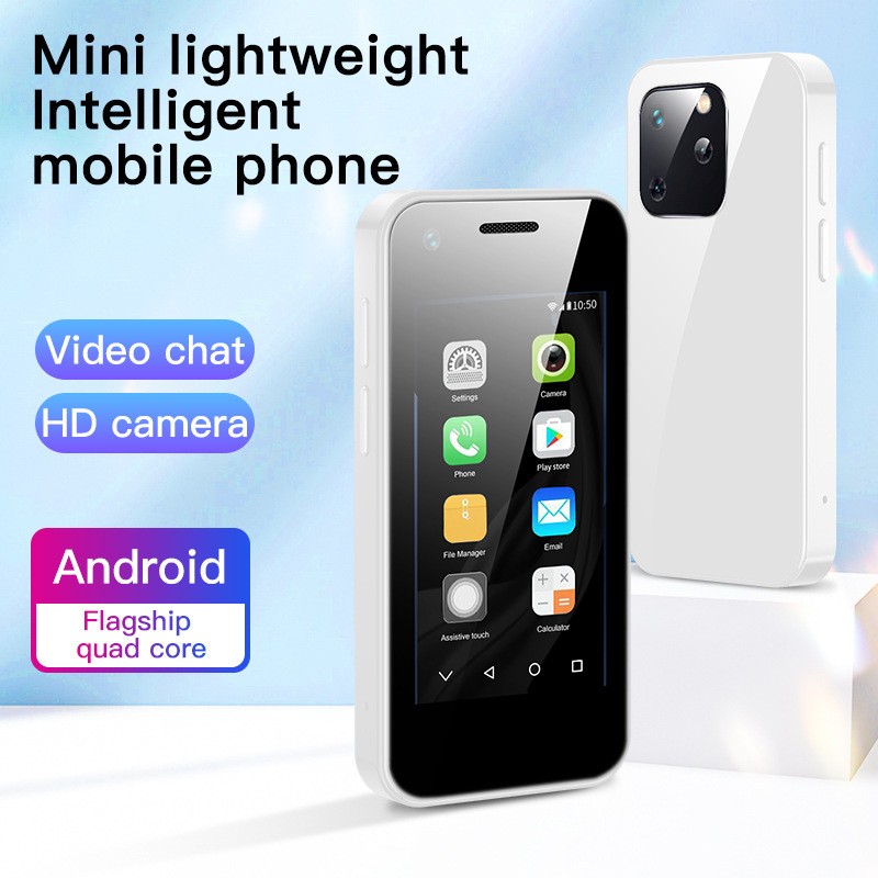Mini Android Smart Phone – Quad-Core, Dual SIM, Ultra Compact