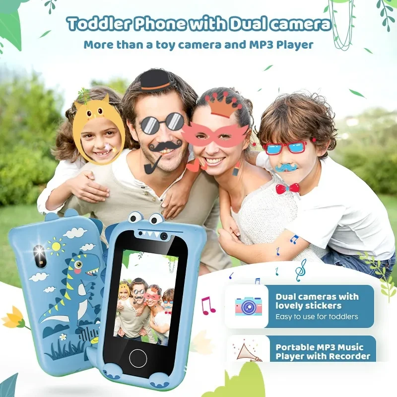 Mini Bear Kids Touch Phone – Photo, Games & Video Learning Toy