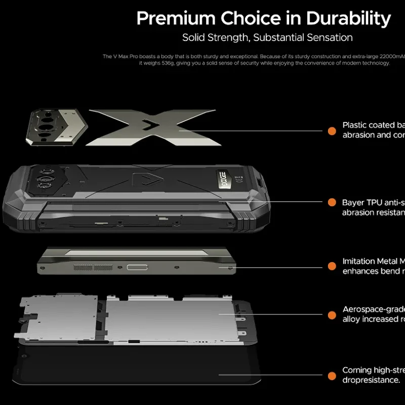 DOOGEE V Max Plus Rugged Phone
