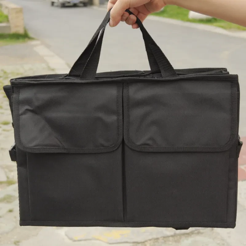 Foldable Car Storage Organizer β Non-Woven Package Holder