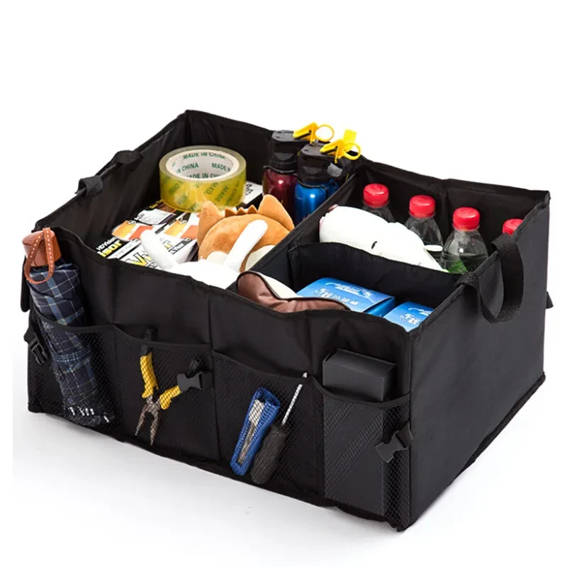 Foldable Car Storage Organizer β Non-Woven Package Holder