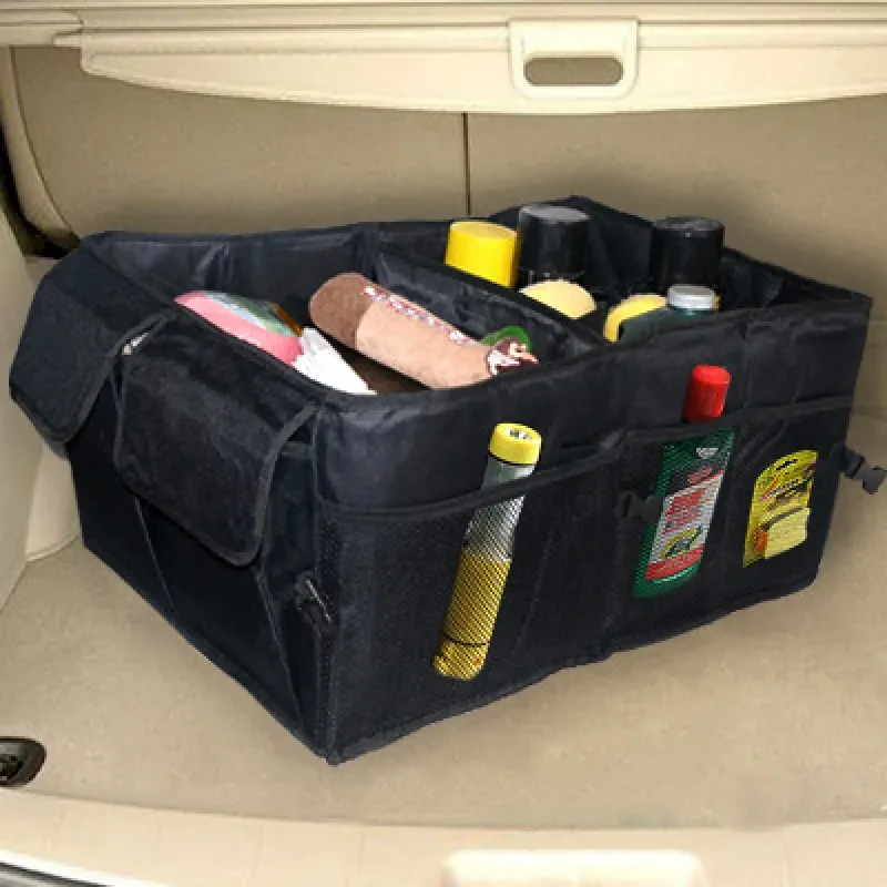 Foldable Car Storage Organizer β Non-Woven Package Holder