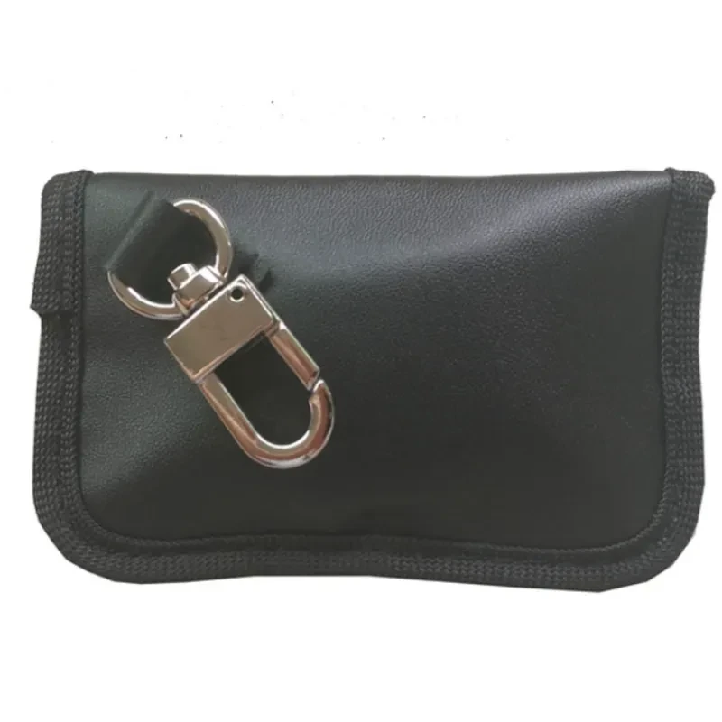 Anti-Scanning PU Car Key Case – RFID Signal Blocking Pouch