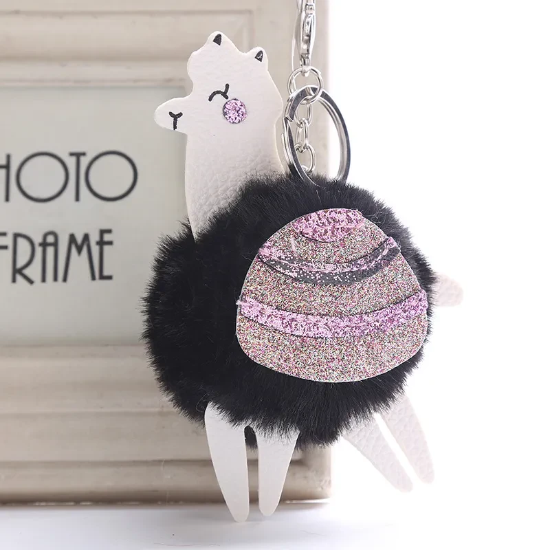Cute Alpaca Plush Keychain – Soft Llama Animal Toy (15cm)