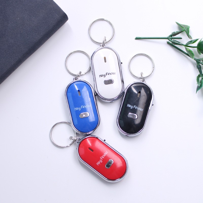 LED Whistle Key Finder – Anti-Lost Keychain for Elderly & Daily Use