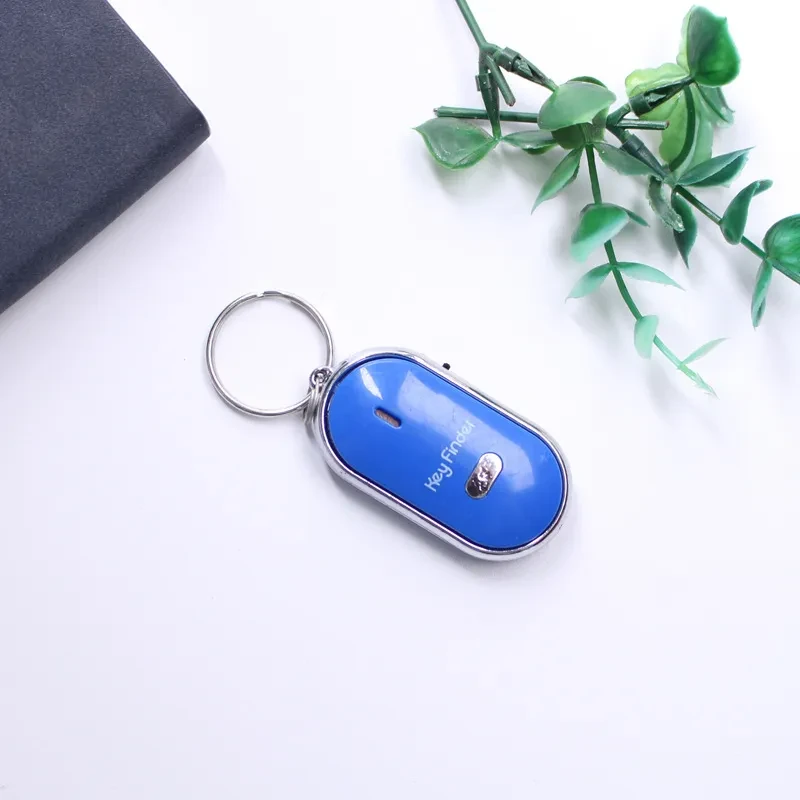 LED Whistle Key Finder – Anti-Lost Keychain for Elderly & Daily Use