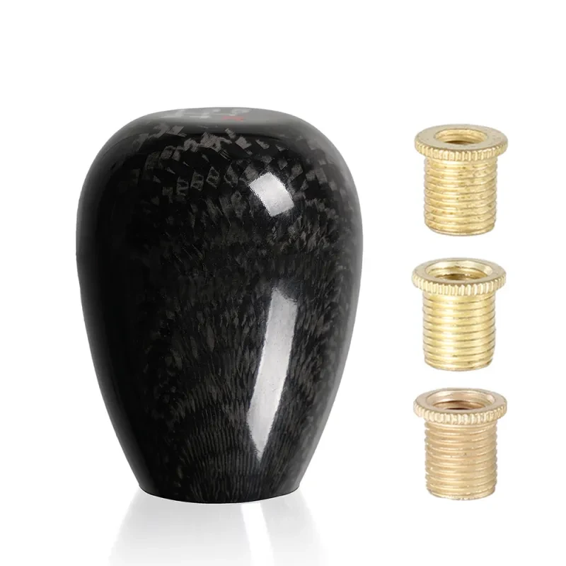 Carbon Fiber Gear Head – 5/6 Speed Universal Shift Knob