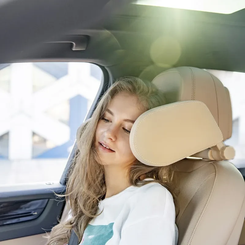 Foldable Memory Foam Car Seat Headrest – Neck Rest for Long Rides