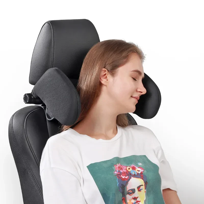 Foldable Memory Foam Car Seat Headrest – Neck Rest for Long Rides