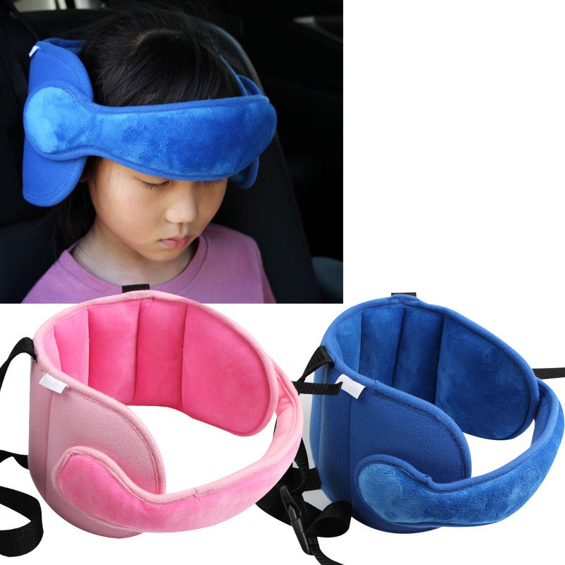 Adjustable Baby Car Seat Head Support Strap β Safe & Comfy Travel