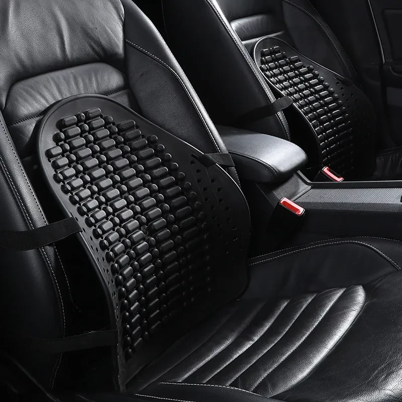JATDHY 3D Car Lumbar Support – Massage Backrest for Car & Office