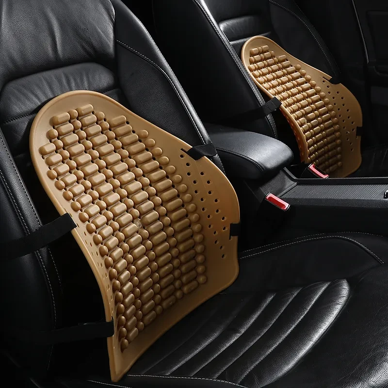 JATDHY 3D Car Lumbar Support – Massage Backrest for Car & Office