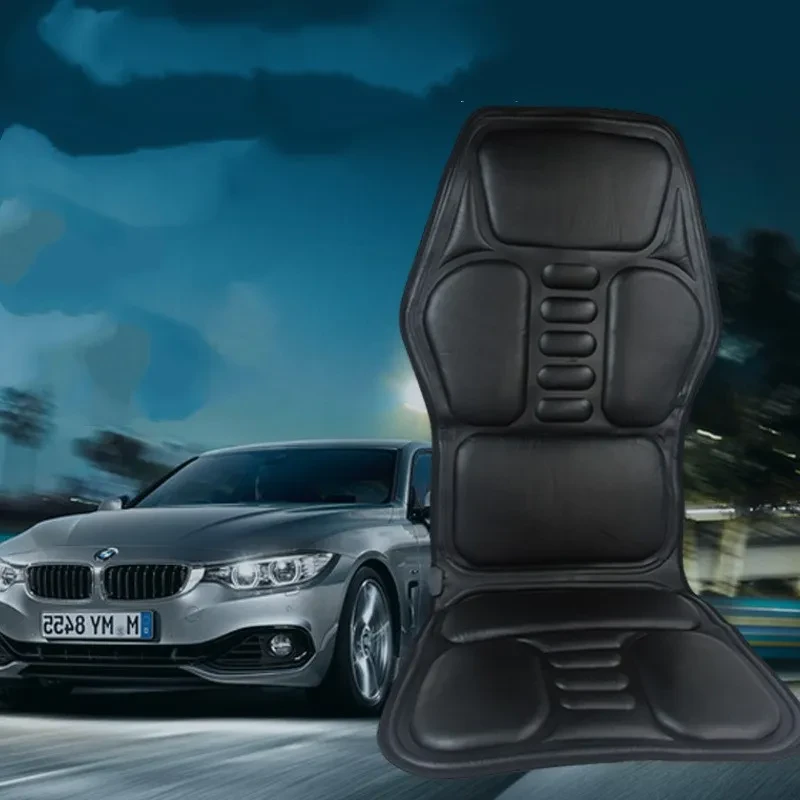 Car Neck & Waist Massager – 9 Modes, Heating & 12V Dual Use